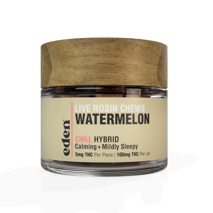 Eden THC Live Rosin Gummies / Watermelon